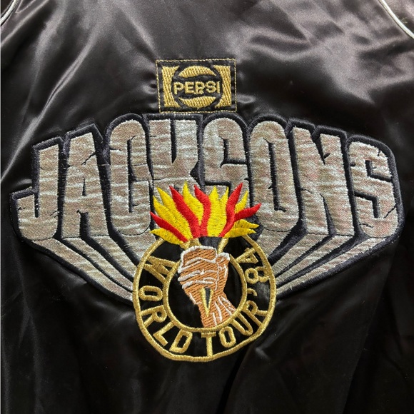 Pepsi 1984 Jacksons World Tour jackets (2 jackets, selling as a pair) - Picture 3 of 16